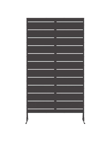 Schermo per Privacy Nero 100 x 50 x 180 cm Acciaio