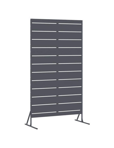 Schermo per Privacy Antracite 100 x 50 x 180 cm Acciaio