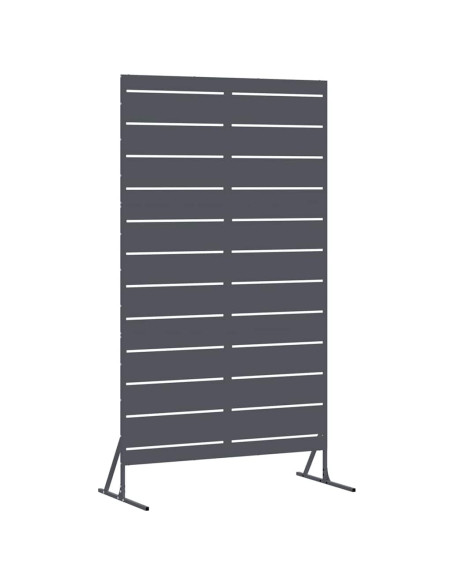 Schermo per Privacy Antracite 100 x 50 x 180 cm Acciaio