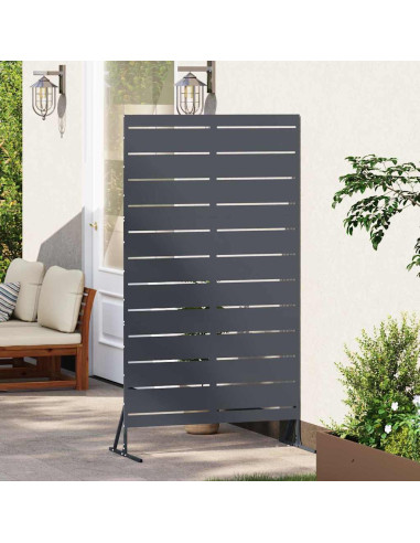 Schermo per Privacy Antracite 100 x 50 x 180 cm Acciaio