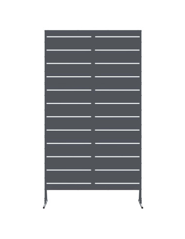Schermo per Privacy Antracite 100 x 50 x 180 cm Acciaio