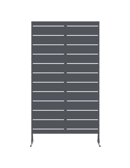 Schermo per Privacy Antracite 100 x 50 x 180 cm Acciaio