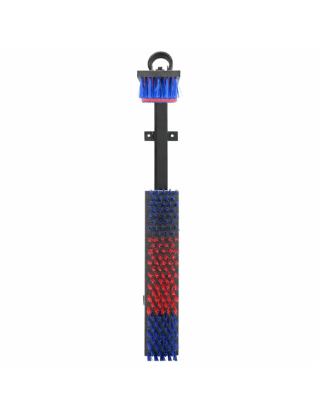 Spazzole per il bestiame Rosso e Blu 84 x 10 x 91 cm PVC