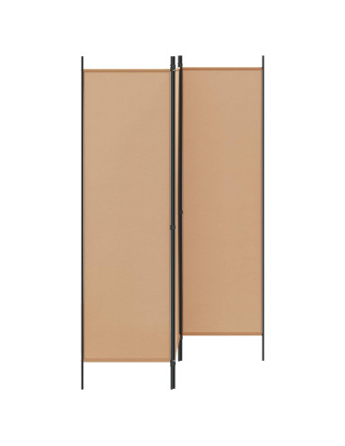 Divider per stanze Beige 150 x 180 cm Tessuto