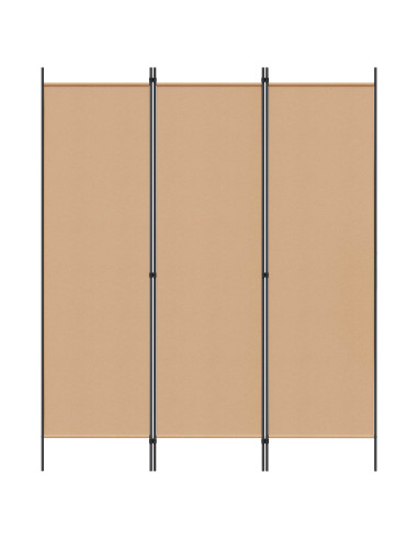 Divider per stanze Beige 150 x 180 cm Tessuto