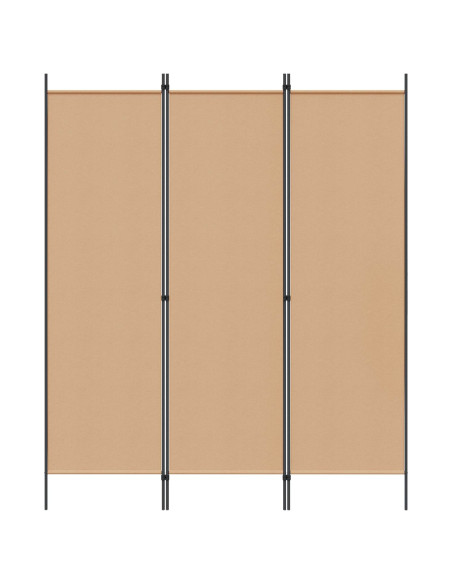 Divider per stanze Beige 150 x 180 cm Tessuto