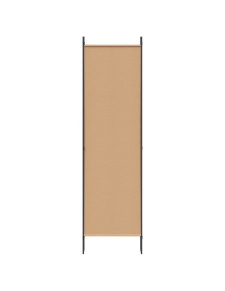Divisore per Stanza a 6 Pannelli Beige 300 x 180 cm Tessuto