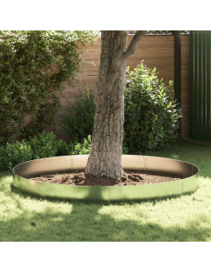 Bordure per prato 5 pcs Argento 100 x 25 x 0,07 cm