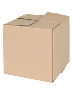 Scatola Pieghevole 50 pcs Naturale 20 x 20 x 20 cm Cartone