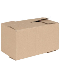 Scatola Pieghevole 50 pcs Naturale 24 x 13 x 13 cm Cartone