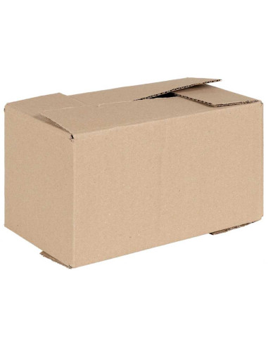 Scatola Pieghevole 50 pcs Naturale 24 x 13 x 13 cm Cartone