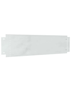 Bordure per prato 10 pcs Argento 100 x 25 x 0,07 cm 2