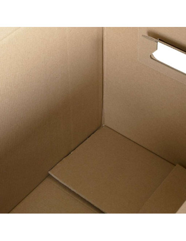 Scatola per Traslochi 20 pcs Naturale 59 x 31,5 x 31,5 cm