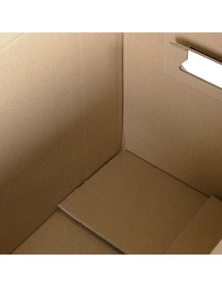 Scatola per Traslochi 20 pcs Naturale 59 x 31,5 x 31,5 cm