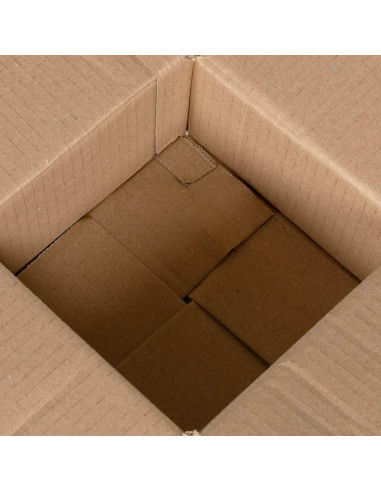 Scatola Pieghevole 50 pcs Naturale 15 x 15 x 8 cm Cartone