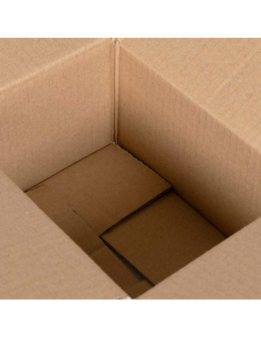 Scatola Pieghevole 50 pcs Naturale 20 x 15 x 10 cm Cartone