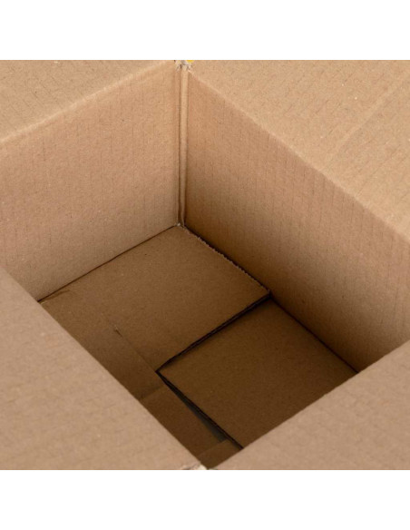 Scatola Pieghevole 50 pcs Naturale 20 x 15 x 10 cm Cartone
