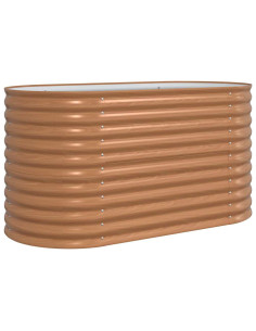 Letto Rialzato Marrone 160 x 80 x 81 cm Acciaio 2