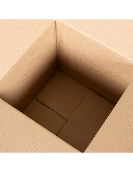 Scatola Pieghevole 50 pcs Naturale 20 x 20 x 20 cm Cartone