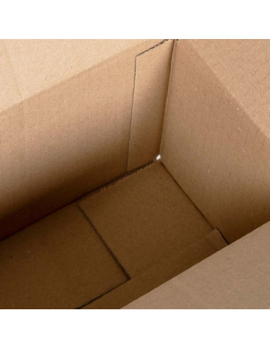 Scatola Pieghevole 50 pcs Naturale 24 x 13 x 13 cm Cartone