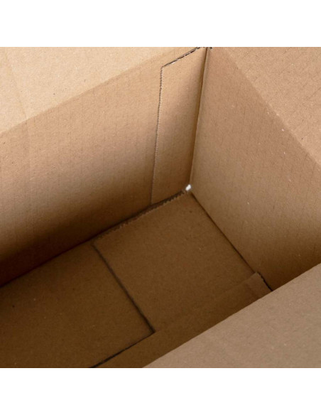 Scatola Pieghevole 50 pcs Naturale 24 x 13 x 13 cm Cartone