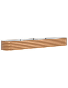 Letto Rialzato Marrone 400 x 80 x 44 cm Acciaio 2