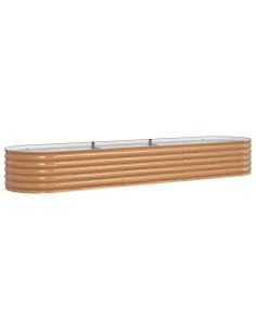 Letto Rialzato Marrone 320 x 80 x 44 cm Acciaio 2