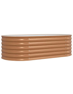 Letto Rialzato Marrone 160 x 80 x 44 cm Acciaio 2