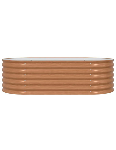 Letto Rialzato Marrone 160 x 80 x 44 cm Acciaio