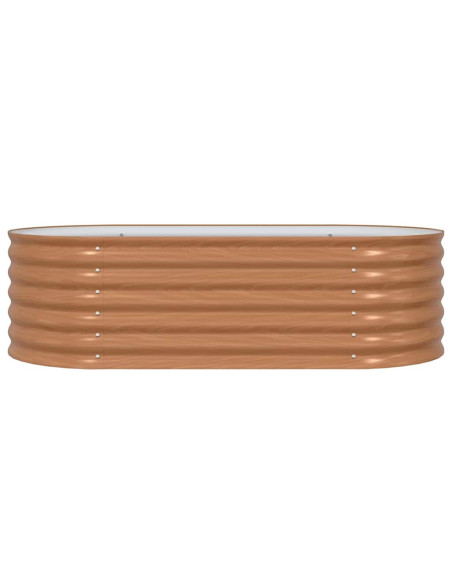 Letto Rialzato Marrone 160 x 80 x 44 cm Acciaio