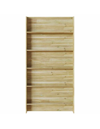 Mensole per piante con lo scaffale Marrone 90 x 15 x 180 cm