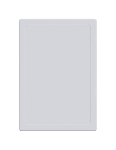 Pannelli di Accesso 2 pcs Bianco 15 x 23 cm Plastica ABS