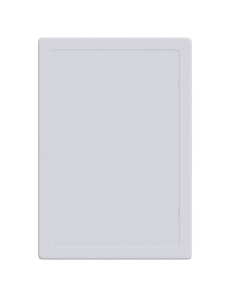 Pannelli di Accesso 2 pcs Bianco 15 x 23 cm Plastica ABS