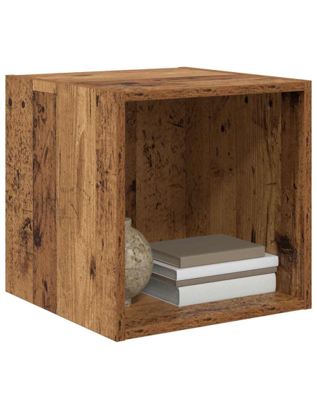 Armadietto a muro 2 pcs Legno vecchio 37 x 37 x 37 cm