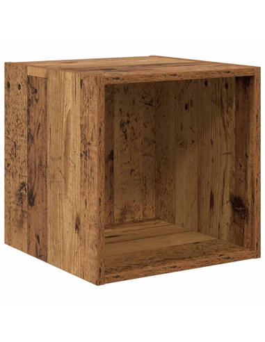 Armadietto a muro 2 pcs Legno vecchio 37 x 37 x 37 cm