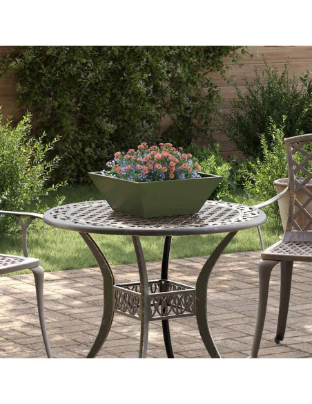 Vaso da giardino Verde oliva 40 x 40 x 15 cm