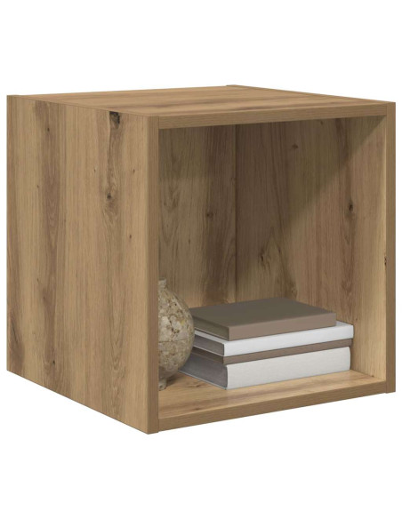 Armadietto a muro 2 pcs Rovere artigianale 37 x 37 x 37 cm