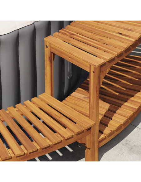 Rivestimento per Vasca Idromassaggio Mezza Rotonda Marrone