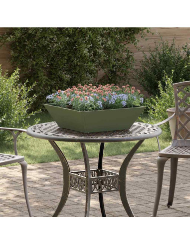 Vaso da giardino Verde oliva 50 x 50 x 15 cm