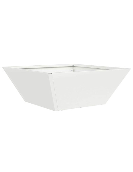 Vaso da giardino Bianco 40 x 40 x 15 cm