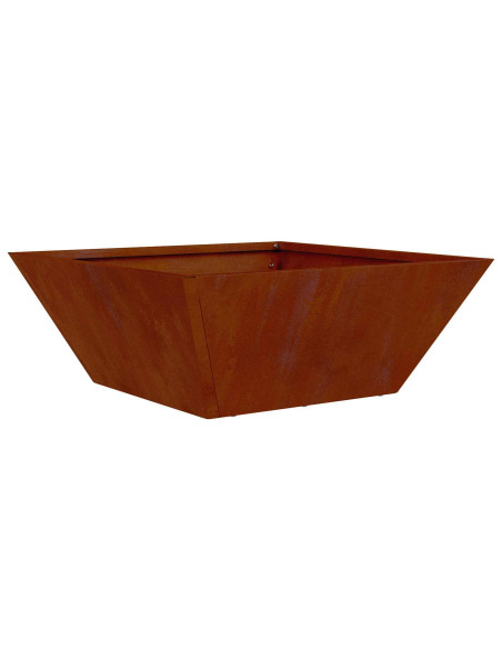 Vaso da giardino Ruggine 40 x 40 x 15 cm