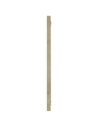 Specchio da Bagno Rovere Sonoma 80x1,5x37 cm Legno Multistrato