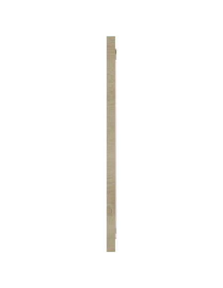 Specchio da Bagno Rovere Sonoma 80x1,5x37 cm Legno Multistrato