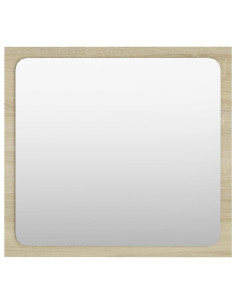 Specchio da Bagno Rovere Sonoma 40x1,5x37 cm Legno Multistrato 2