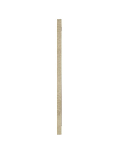 Specchio da Bagno Rovere Sonoma 40x1,5x37 cm Legno Multistrato