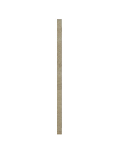Specchio da Bagno Rovere Sonoma 90x1,5x37 cm Legno Multistrato
