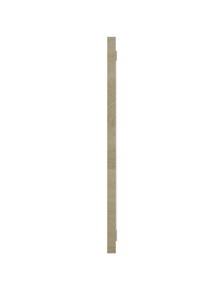Specchio da Bagno Rovere Sonoma 90x1,5x37 cm Legno Multistrato