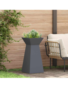 Vaso a Pilastro Antracite 35 x 35 x 73 cm
