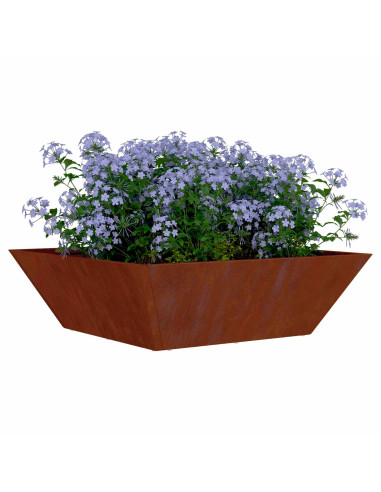 Vaso da giardino Ruggine 50 x 50 x 15 cm