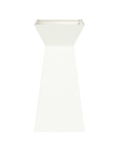 Vaso a Pilastro Bianco 35 x 35 x 73 cm